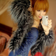 Faux fur coat