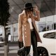 Explosive Double-Breasted Woolen Coat Fashion Coat