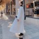 Fashion White Fragrant Wind And Fur Coat Long Coat