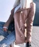 Women's Mid-length Coat Double-breasted Woolen Coat