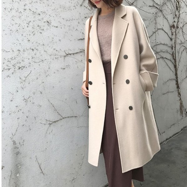 Woolen coat jacket