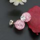 Women Crystal earrings, diamond, fashion, pink, rhinestone, crystal