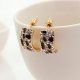 Women earrings, fashion diamond steel daily